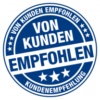 von kunden empfohlenes unternehmen